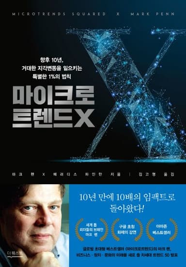 마이크로트렌드X : 향후 10년, 거대한 지각변동을 일으킬 특별한 1%의 법칙