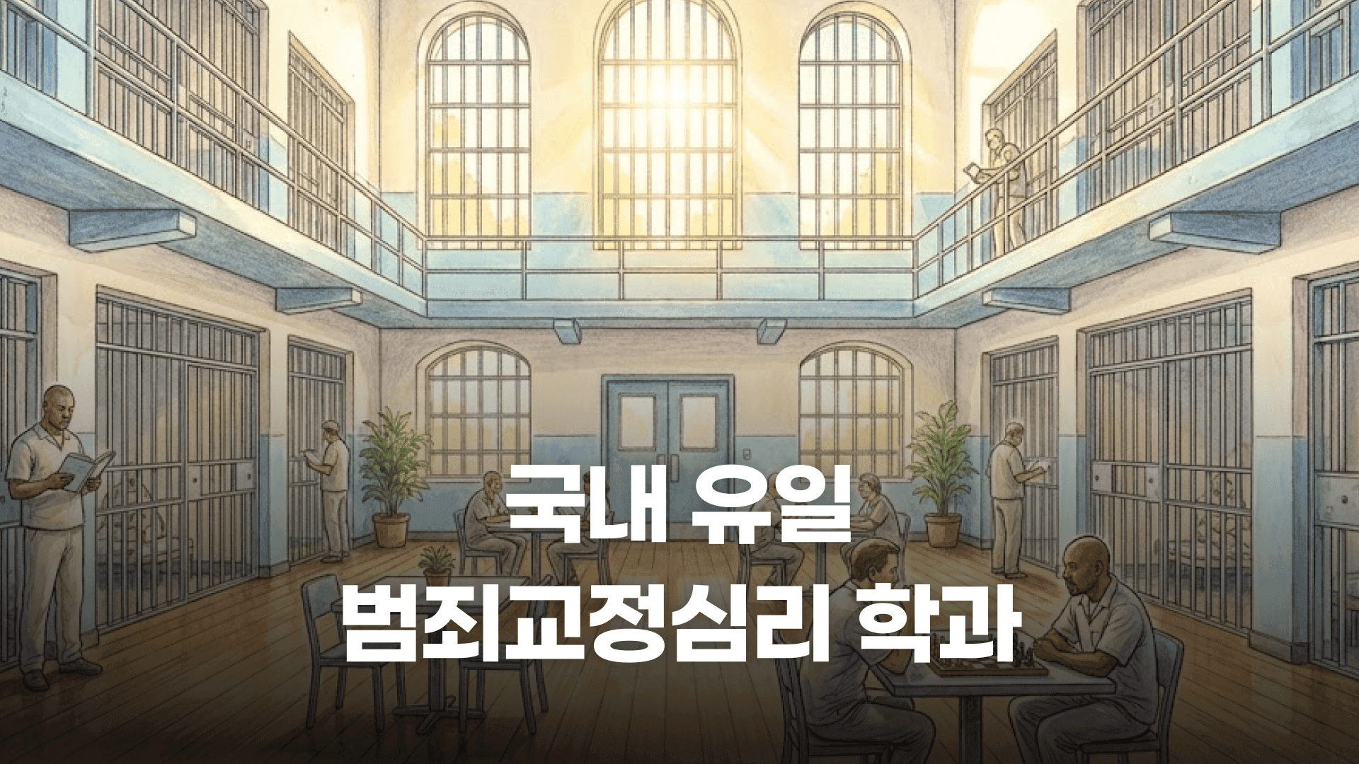 국내 유일 범죄교정심리 전공을 학습할 수 있는 곳