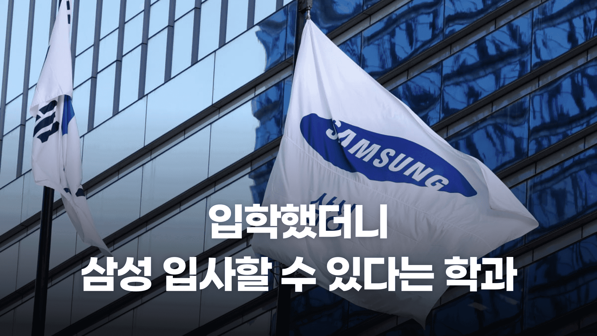입학하니 삼성전자 입사 확정된 썰 푼다