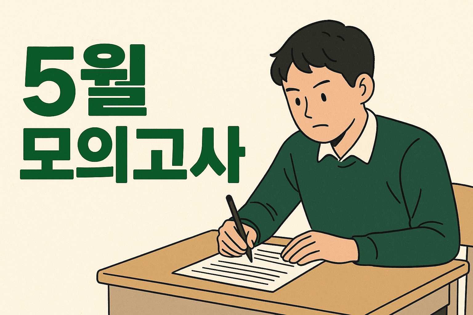 2026학년도 5월 모의고사 완전 정리!🎓 6월 평가원 모의고사를 대비하자!