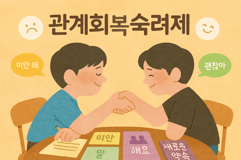 초등 저학년 관계회복숙려제, 2025년 2학기부터 시범 운영